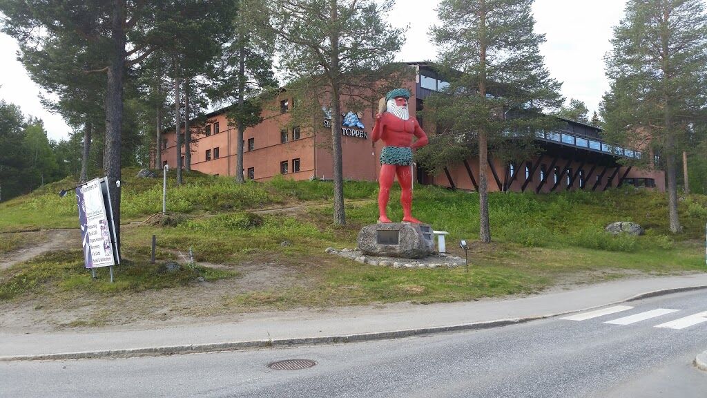 Hotell Toppen Storuman Exterior foto