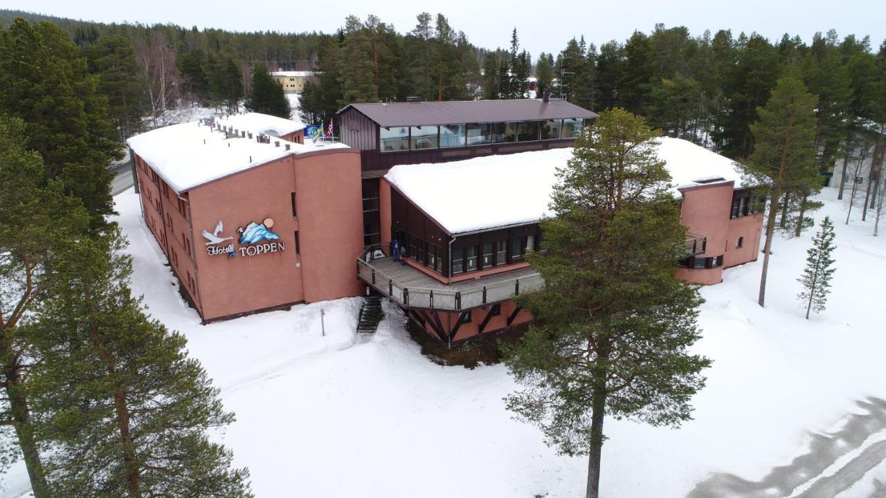 Hotell Toppen Storuman Exterior foto